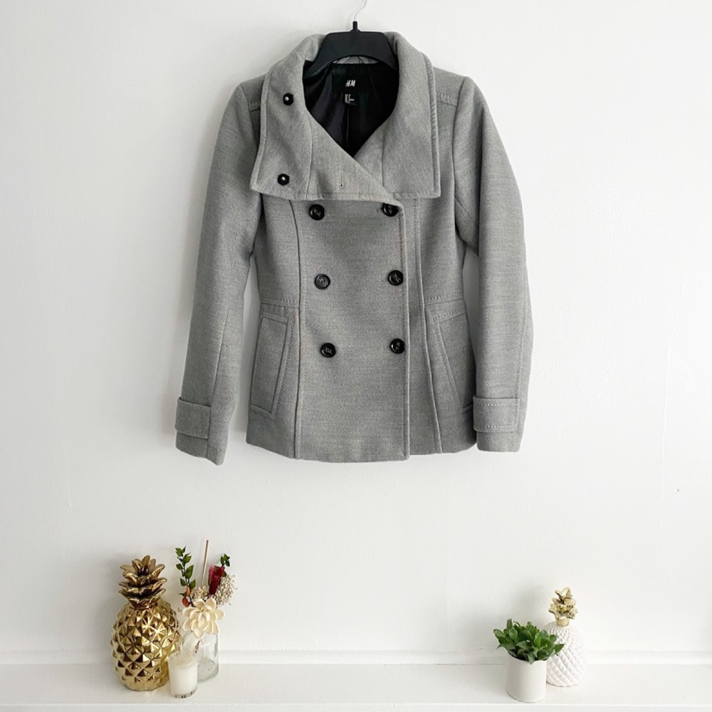 H&M Double-Breasted Jacket